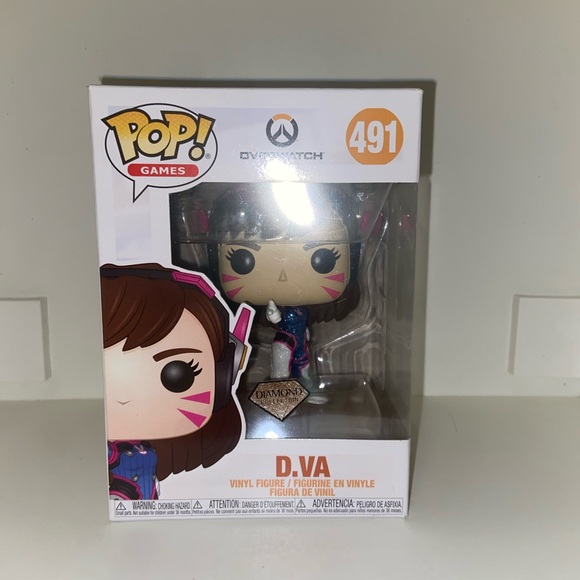Overwatch D.va Funko Pop Diamond Edition - Picture 2 of 4